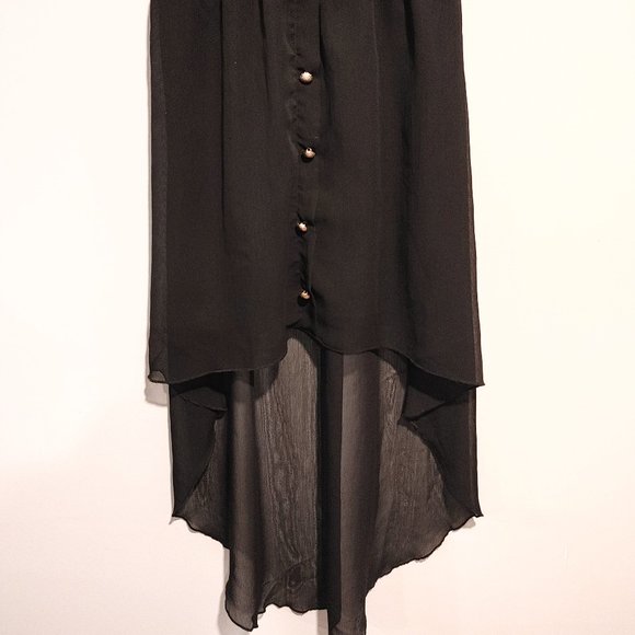 Casual High-Low Summer Skirt - Picture 1 of 5